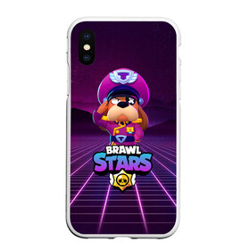 Чехол для iPhone XS Max матовый с принтом Brawl Stars - Colonel Ruffs в Белгороде, Силикон | Область печати: задняя сторона чехла, без боковых панелей | brawl | brawl ruffs | brawl stars | brawler | colonel ruffs | leon | new brawler | ruffs | ruffus | starrforce | бравл | бравл гавс | бравл пес | бравл собака | бравл старс | бравлер | гавс | генерал гавс | генерал пес | леон | руффс |