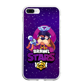 Чехол для iPhone 7Plus/8 Plus матовый с принтом Brawl Stars - Генерал Гавс в Белгороде, Силикон | Область печати: задняя сторона чехла, без боковых панелей | 2020 | 2021 | brawl | colonel | dog | leon | ruffus | space | stars | бравл | браво | гавс | генерал | корабль | космический | космос | леон | лион | новые | новый | персонаж | персонажи | пес | планеты | собака | страс