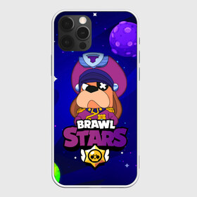 Чехол для iPhone 12 Pro Max с принтом Brawl Stars - Генерал Гавс в Белгороде, Силикон |  | 2020 | 2021 | brawl | colonel | dog | leon | ruffus | space | stars | бравл | браво | гавс | генерал | корабль | космический | космос | леон | лион | новые | новый | персонаж | персонажи | пес | планеты | собака | страс