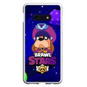 Чехол для Samsung S10E с принтом Brawl Stars - Генерал Гавс в Белгороде, Силикон | Область печати: задняя сторона чехла, без боковых панелей | 2020 | 2021 | brawl | colonel | dog | leon | ruffus | space | stars | бравл | браво | гавс | генерал | корабль | космический | космос | леон | лион | новые | новый | персонаж | персонажи | пес | планеты | собака | страс