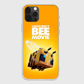 Чехол для iPhone 12 Pro Max с принтом Minecraft bee movie в Белгороде, Силикон |  | Тематика изображения на принте: 