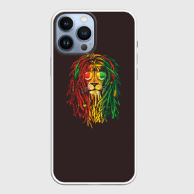 Чехол для iPhone 13 Pro Max с принтом Bob lion в Белгороде,  |  | Тематика изображения на принте: bob_marley | dreadlocks | hippie | jamaica | lion | reggae | боб марли | дреды | регги | хиппи | ямайка