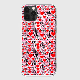 Чехол для iPhone 12 Pro Max с принтом LOVE в Белгороде, Силикон |  | love | амур | афродита | валентинка | влюбленность | вторая половинка | купидон | любовь | нежность | отношения | подарок любви | поцелуй | праздник любви | романтика | свадьба | свидание | семья