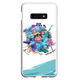 Чехол для Samsung S10E с принтом One piece в Белгороде, Силикон | Область печати: задняя сторона чехла, без боковых панелей | Тематика изображения на принте: anime | one piece | аниме | анимэ | большой куш | ван пис | король пиратов | луффи | пират | пираты | пираты соломенной шляпы | рыжий шанкс | эйтиро одо