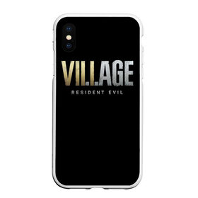 Чехол для iPhone XS Max матовый с принтом Resident Evil Village в Белгороде, Силикон | Область печати: задняя сторона чехла, без боковых панелей | lady dimitrescu | resident evil | resident evil 8 | vampire | village | вампир | деревня | итан уинтерс | крис рэдфилд | леди димитреску | мем | резидент ивел | резидент ивел 8