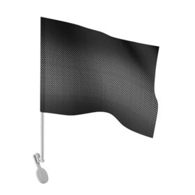 Флаг для автомобиля с принтом Абстракция точки в Белгороде, 100% полиэстер | Размер: 30*21 см | abstraction | geometry | neon | texture | абстракция | геометрия | один тон | однотон | текстура | точки | черный