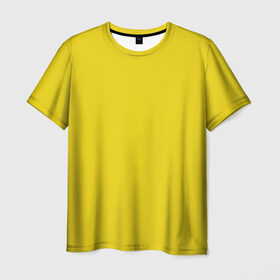 Мужская футболка 3D с принтом Жёлтый в Белгороде, 100% полиэфир | прямой крой, круглый вырез горловины, длина до линии бедер | geometry | neon | texture | yellow | жёлтый | один тон | однотон | текстура