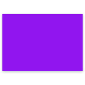 Поздравительная открытка с принтом Фиолетовый в Белгороде, 100% бумага | плотность бумаги 280 г/м2, матовая, на обратной стороне линовка и место для марки
 | geometry | neon | purple | texture | один тон | однотон | текстура | фиолетовый