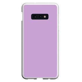 Чехол для Samsung S10E с принтом Глициниевый цвет (без рисунка) в Белгороде, Силикон | Область печати: задняя сторона чехла, без боковых панелей | глициниевый | однотонный | пурпурный | розовый | фиолетовый | цвет