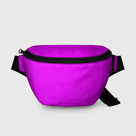 Поясная сумка 3D с принтом Маджента (без рисунка) в Белгороде, 100% полиэстер | плотная ткань, ремень с регулируемой длиной, внутри несколько карманов для мелочей, основное отделение и карман с обратной стороны сумки застегиваются на молнию | маджента | однотонный | пурпурный | розовый | фиолетовый | фуксия | цвет