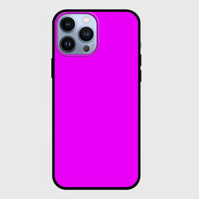 Чехол для iPhone 13 Pro Max с принтом Маджента (без рисунка) в Белгороде,  |  | маджента | однотонный | пурпурный | розовый | фиолетовый | фуксия | цвет