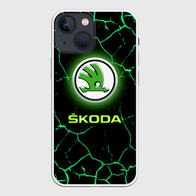 Чехол для iPhone 13 mini с принтом SKODA в Белгороде,  |  | auto | boy | car | machine | skoda | skoda octavia | skoda rapid | автомобили | логотипы автомобилей | машина | мужчинам | тачки | тюнинг | чехия | чешские автомобили | шкода | шкода рапид