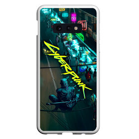 Чехол для Samsung S10E с принтом Cyberpunk 2077 в Белгороде, Силикон | Область печати: задняя сторона чехла, без боковых панелей | cyberpunk 2077 | hacker | maelstrom | militech | quadra | samurai | sci fi | technology | trauma team | v | будущее | игра | иероглифы | киану ривз | кибер | киберпанк | киборг | киборги | корпорация | лого | милитек | панк | роботы | самурай | т