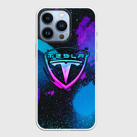 Чехол для iPhone 13 Pro с принтом TESLA NEON в Белгороде,  |  | emblem tesla | neon tesla | tesla | tesla art | неоновая тесла | принты теслы | тесла | тесла арт | эмблема теслы