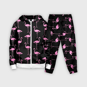 Детский костюм 3D с принтом Фламинго | Чёрная в Белгороде,  |  | birds | drawing | fashion | feathers | flamingo | graphics | illustration | pink | stand | style | wings | youth | графика | иллюстрация | картинка | клюв | красивые | крылья | мода | молодежная | перья | птицы | рисунок | розовый | стиль | стоят