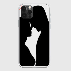 Чехол для iPhone 12 Pro Max с принтом amore в Белгороде, Силикон |  | девушка | любовь | парень | портрет | сердце