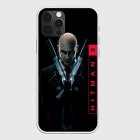 Чехол для iPhone 12 Pro Max с принтом Hitman3 | Agent 47 в Белгороде, Силикон |  | Тематика изображения на принте: 47 | hitman 3 | iq interactive | killer | pc | агент 47 | хитман