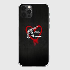 Чехол для iPhone 12 Pro Max с принтом Bonnie в Белгороде, Силикон |  | barrow | bonnie | clyde | love you till the end | parker | бони | бони и клайд | бонни | для влюбленных | клайд | кровь | любовь | парные | пистолет | револьвер | сердце