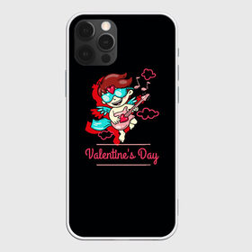 Чехол для iPhone 12 Pro Max с принтом Valentines Day в Белгороде, Силикон |  | Тематика изображения на принте: angel | cupid | day | happy | heart | love | rose | valentine | valentines | ангел | валентин | валентина | валентинка | день | купидон | любовь | святого | святой | сердце