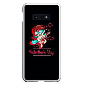 Чехол для Samsung S10E с принтом Valentines Day в Белгороде, Силикон | Область печати: задняя сторона чехла, без боковых панелей | angel | cupid | day | happy | heart | love | rose | valentine | valentines | ангел | валентин | валентина | валентинка | день | купидон | любовь | святого | святой | сердце