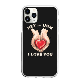 Чехол для iPhone 11 Pro Max матовый с принтом I love you в Белгороде, Силикон |  | Тематика изображения на принте: angel | cupid | day | happy | heart | love | rose | valentine | valentines | ангел | валентин | валентина | валентинка | день | купидон | любовь | святого | святой | сердце