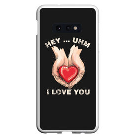 Чехол для Samsung S10E с принтом I love you в Белгороде, Силикон | Область печати: задняя сторона чехла, без боковых панелей | angel | cupid | day | happy | heart | love | rose | valentine | valentines | ангел | валентин | валентина | валентинка | день | купидон | любовь | святого | святой | сердце