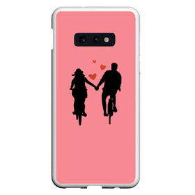 Чехол для Samsung S10E с принтом True Love в Белгороде, Силикон | Область печати: задняя сторона чехла, без боковых панелей | angel | cupid | day | happy | heart | love | rose | valentine | valentines | ангел | валентин | валентина | валентинка | день | купидон | любовь | святого | святой | сердце