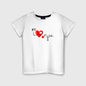 Детская футболка хлопок с принтом Незаменимая деталь в Белгороде, 100% хлопок | круглый вырез горловины, полуприлегающий силуэт, длина до линии бедер | angel | cupid | day | happy | heart | love | rose | valentine | valentines | ангел | валентин | валентина | валентинка | день | купидон | любовь | святого | святой | сердце