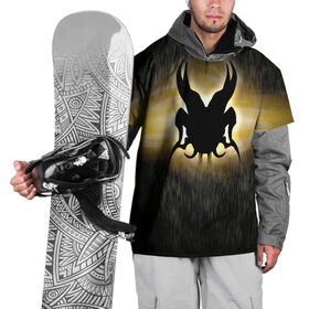 Накидка на куртку 3D с принтом Дракон Либерли в Белгороде, 100% полиэстер |  | Тематика изображения на принте: аниматроник | дракон | робот | тень | трансформер