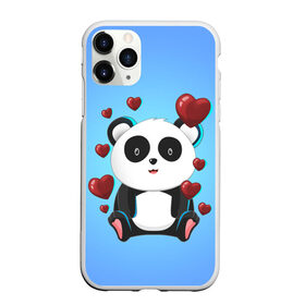 Чехол для iPhone 11 Pro матовый с принтом Панда в Белгороде, Силикон |  | day | heart | love | panda | romantic | valentine | valentines | амур | валентина | влюбленные | влюбленных | всех | день | купидон | любовь | романтика | романтичность | святого | сердечки | сердечко | сердце