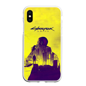 Чехол для iPhone XS Max матовый с принтом Cyberpunk 2077 в Белгороде, Силикон | Область печати: задняя сторона чехла, без боковых панелей | cyberpunk 2077 | hacker | maelstrom | militech | quadra | samurai | sci fi | technology | trauma team | v | будущее | игра | иероглифы | киану ривз | кибер | киберпанк | киборг | киборги | корпорация | лого | милитек | панк | роботы | самурай | т