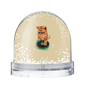 Снежный шар с принтом Cat DJ в Белгороде, Пластик | Изображение внутри шара печатается на глянцевой фотобумаге с двух сторон | art | cat | dj | goer | musician | party | pop | singer | арт | буп | диджей | кот | кошка | музыкант | певец | поп | тусовщик