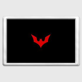 Магнит 45*70 с принтом Batman Beyond в Белгороде, Пластик | Размер: 78*52 мм; Размер печати: 70*45 | arturcherkasov1995 | batman | vsemayki