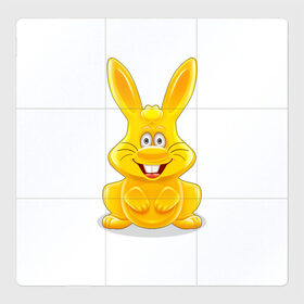 Магнитный плакат 3Х3 с принтом Харитошка в Белгороде, Полимерный материал с магнитным слоем | 9 деталей размером 9*9 см | детям | желейный | желейный заяц харитон | зайчик | заяц | кролик | харитон | харитошка