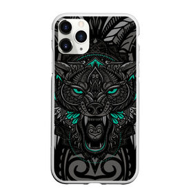 Чехол для iPhone 11 Pro Max матовый с принтом Рисунок волк в Белгороде, Силикон |  | art | head | wolf | абстракция | арт | волк | голова | животные | орнамент | рисунок | сова