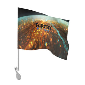 Флаг для автомобиля с принтом FARCRY:PROMAL (S) в Белгороде, 100% полиэстер | Размер: 30*21 см | far cry | far cry 5 | far cry new dawn | far cry primal | farcry | fc 5 | fc5 | game | new dawn | primal | игры | постапокалипсис | фар край | фар край 5