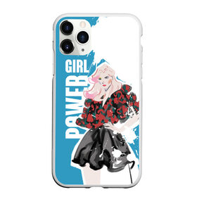 Чехол для iPhone 11 Pro матовый с принтом Girl Power в Белгороде, Силикон |  | 8 марта | girl power | бабушка | весна | гортензия | девочка | девушке | женская сила | женский | мама | подарок | тренд | феминизм | цветы