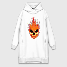 Платье-худи хлопок с принтом fire flame skull в Белгороде,  |  | art | body | bones | dead | drawing | face | fire | graffiti | head | roses | silent | skeleton | skul | skull | ад | арт | голова | граффити | зло | индеец | кости | огонь | перья | розы | рок | скелет | скул | скулл | три чер