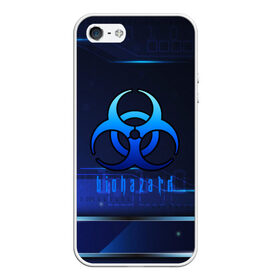 Чехол для iPhone 5/5S матовый с принтом BIOHAZARD в Белгороде, Силикон | Область печати: задняя сторона чехла, без боковых панелей | biohazard | game | monster | resident evil | resident evil 8 | umbrella | umbrella corp | umbrella corporation | zombie | обитель зла