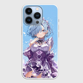 Чехол для iPhone 13 Pro с принтом Re:Zero, Рем в Белгороде,  |  | re zero | re:zero | re:zero starting life in another world | re:zero жизнь с нуля в альтернативном мире | rem | аниме | жизнь с нуля в другом мире | манга | рем