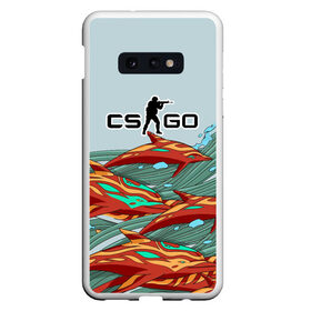 Чехол для Samsung S10E с принтом CS:GO Aquamarine Revenge | Аквамариновая Месть в Белгороде, Силикон | Область печати: задняя сторона чехла, без боковых панелей | aquamarine | cs | game | pc | revenge | see | skins | water | ак 47 | аквамариновая месть | дельфины | игры | калаш | контра | кс | море | скин | спецназ | стрелялки