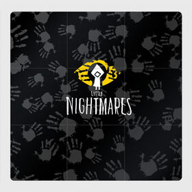 Магнитный плакат 3Х3 с принтом Little Nightmares в Белгороде, Полимерный материал с магнитным слоем | 9 деталей размером 9*9 см | bandai namco entertainment | little | little nightmares | nightmares | tarsier studios | маленькие | платформер