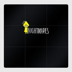 Магнитный плакат 3Х3 с принтом Little Nightmares в Белгороде, Полимерный материал с магнитным слоем | 9 деталей размером 9*9 см | bandai namco entertainment | little | little nightmares | nightmares | tarsier studios | маленькие | платформер