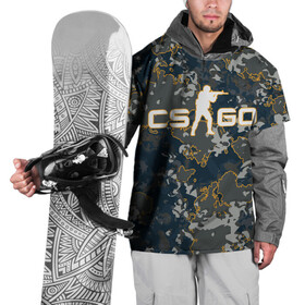 Накидка на куртку 3D с принтом CS:GO - Camo в Белгороде, 100% полиэстер |  | beast | camo | camouflage | counter | counter strike | cs | easy | ez | gg | ggwp | global | go | hyper | kill | offensive | one | shot | strike | зверь | камуфляж | скоростной