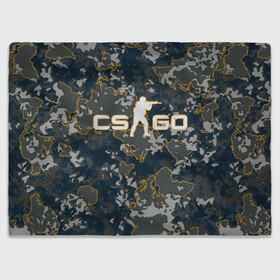 Плед 3D с принтом CS:GO - Camo в Белгороде, 100% полиэстер | закругленные углы, все края обработаны. Ткань не мнется и не растягивается | beast | camo | camouflage | counter | counter strike | cs | easy | ez | gg | ggwp | global | go | hyper | kill | offensive | one | shot | strike | зверь | камуфляж | скоростной