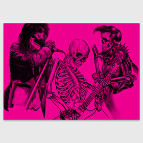 Поздравительная открытка с принтом Skeleton,zandieh в Белгороде, 100% бумага | плотность бумаги 280 г/м2, матовая, на обратной стороне линовка и место для марки
 | Тематика изображения на принте: bag | boock | boy | crazy | danger | flower | girl | lion | net | notepad | pencil | skeleton | skull | ticher