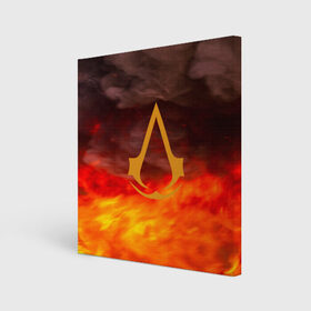 Холст квадратный с принтом Assassin’s Creed в Белгороде, 100% ПВХ |  | creed | game | origins | syndicate | альтаир | ассасин