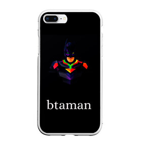 Чехол для iPhone 7Plus/8 Plus матовый с принтом Бэтмен (1) в Белгороде, Силикон | Область печати: задняя сторона чехла, без боковых панелей | бэтмен