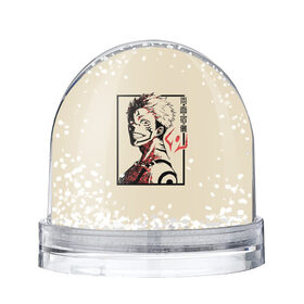 Снежный шар с принтом Cукуна в Белгороде, Пластик | Изображение внутри шара печатается на глянцевой фотобумаге с двух сторон | fushiguro | gojo | itadori | jujutsu | kaisen | kugisaki | megumi | nobaru | satoru | sukuna | yuji | битва | гето | годжо | дзюго | итадори | кенто | кугисаки | магическая | махито | мегуми | нанами | нобара | пальцы | сатору | сугуру | сукуна