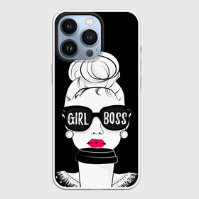 Чехол для iPhone 13 Pro с принтом Girl Boss в Белгороде,  |  | 8 марта | лучшая в мире | мама | подарок | подарок женщине | подарок любимым | подарок на 8 марта | самая лучшая  в мире | семья